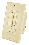 Heath Zenith WC-6017-IV Wireless Command RF Wired Wall Switch Receiver, Ivory [並行輸入品]