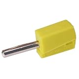 ワゴジャパン:ワゴ バナナプラグ イエロー 4個入 215-511-PK 型式:215-511-PK（1セット:4個入）