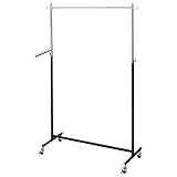 業務用 ハンガーラック 耐荷重85kg 幅100cm NHPS-100BK