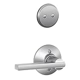 Schlage F94-LAT Latitude Lever Dummy Interior Pack, Satin Chrome [並行輸入品]