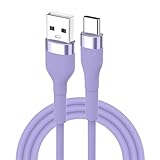 USB-C ケーブル (1本セット, グリーン, 2m) SLEIJAOOE 柔らかいシリコン制 絡まない 断線防止 USB タイプC(Type-C)ケーブル 【PD/QC対応 5A急速充電】スマートフォン・タブレット・ゲーム機等Type-C 機器対応