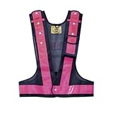 多機能ベスト(紺/ピンク) (メッシュ部：紺・反射部：ピンク)【代引不可】