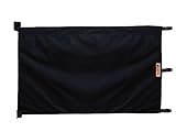 The Stair Barrier - Wall-to-Bannister Indoor/Outdoor Baby/Pet Gate - Black by The Stair Barrier