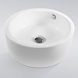 Decor Star cb-008浴室磁器セラミックVessel洗面化粧台シンクアートBasin withオーバーフロー