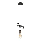 1-Light Pendant In Multi-tone Weathered Finish [並行輸入品]