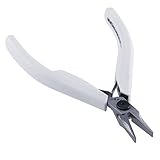 Lindstrom 7490 SupremeホワイトハンドルフラットNose Plier Pkg of 10