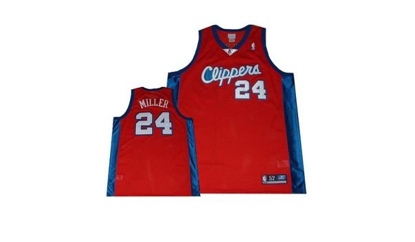 Amazon Co Jp リーボック Reebok Nba Authentic ユニフォームロサンゼルス クリッパーズ 24 アンドレ ミラー ロード用 56 服 ファッション小物