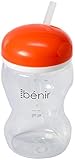 Benir Straw Spout Sports Cup Orange [並行輸入品]