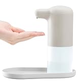 【Toffy/トフィー】 オートアルコールディスペンサー HW-DS3 液体アルコール 消毒液 容器 タッチレス 300ml IPX3防水性能 抗菌仕様 除菌 感染対策 グレージュ HW-DS3-GE