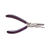 EuroTool Concave and Round Nose 3-Step Wire Looping Jewelry Pliers | PLR-748.00 by EuroTool