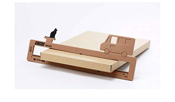 Amazon Co Jp クロネコヤマト クロネコネコポス定規 ヤマト運輸 黒猫 文具 ねこ ホビー