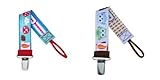 Ulubulu Personalized Pacifier Clip Bundle Happy Cappy and Oliver Owl by Ulubulu