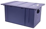 Zurn gt2702 – 20ポリエチレングリーストラップ20ガロン/分40ポンド容量グリーストラップ、グリーストラップ