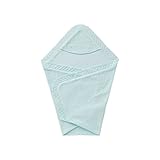 [ミキハウス] MIKIHOUSE 【ミキハウス(ベビー)】 透かし編みレースのアフガン(おくるみ) 45-6018-789 ブルー