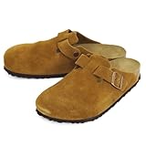 [ビルケンシュトック] 1027110 BOSTON ボストン スエードレザーサンダル MINK レギュラー幅 41-約26.5cm