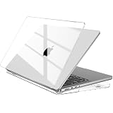 EooCoo【2026 M5 Pro/Max】対応 MacBook Pro 14インチ ケース2026年3月発行 2021-2026 M5/M4 /M3 Pro Maxチップ2023リリース A3427, A3426, A3434, A3401, A3185, A3112, A2992, A2918, A2779, A2442 カバー - クリスタルクリア