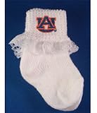 オーバーンTigers Baby Socks withレース( 0 – 9 Months ) 0-9 Months WE-640-09