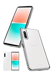 シズカウィル Xperia 10 iv クリアケース SO-52C SOG07 A202SO ケース カバー サイドメッキ加工 クリア ケース シルバー×クリア 1個入り