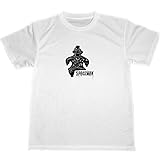 [ＴＵＧＥ９９９９] 土偶 ドライ Tシャツ 遮光器土偶 縄文 グッズ (L)