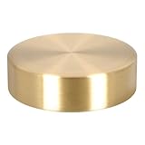 iplusmile 文鎮 ペーパーウェイト デスクトップデコレーション 丸 真鍮 5cm インク 書道 習字 塗装筆記 装飾品 家の装飾 ゴ