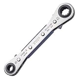 トップ(TOP) 4サイズ 板ラチェットレンチセット PRW-300