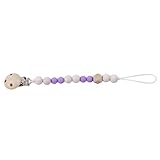 HKUN　おしゃぶりホルダー　ベビー　乳首チェーン　グリップ　かわいい　落下防止　紛失防止