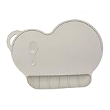 Zafina ランチョンマット　スマートダイナー　お食事マット　吸盤付き　子供給食用具 (グレー)