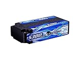 【国内正規品】SUNPADOW 7.4V / 5300mAh / 120C Blueリポバッテリー（ショート） LA0016