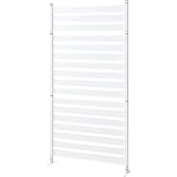 山善 ガーデンマスター アルミボーダーフェンス(幅90高さ180) ホワイト KABF-90180(WH)