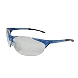 ERB 16810 Keystone Safety Glasses Blue Frame with Clear Lens [並行輸入品]