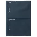 ラコニック 手帳 2026年 3月始まり A5 マンスリー ポケット ネイビー LAMM93-160NV