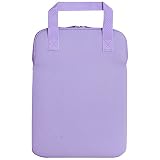 Nakabayashi 11.6インチ PC 汎用 ストレッチバッグ ファスナー ラベンダー Z2934