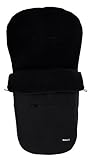 Tippitoes Luxury Footmuff for 0 - 30 Months (Black) by Tippitoes