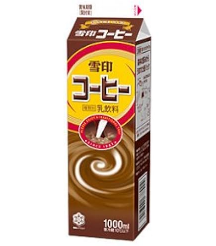 Amazon.co.jp: 雪印 メグミルク 雪印コーヒー【1000ml×6本入】クール便