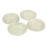 ツチノ クリアキャスターストップ 丸40~50mm 1パック4個入