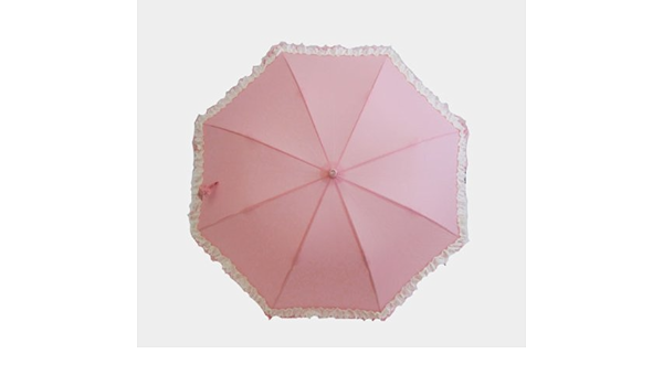 Amazon Co Jp 子供用傘 ピンク フリル キッズ傘 こども傘 女の子 通園 通学 入園 入学 雨傘 キッズ アンブレラ 幼稚園 保育園 小学校 ホーム キッチン