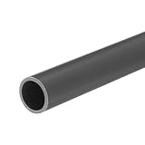 uxcell PVC剛性ラウンドパイプ 16mm 内径 20mm 外径 20cm/8" 長さ ライトグレー 高耐久性 水管 クラフト ケーブルスリーブ用