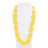 Consider It Maid Silicone Teething Necklace for Mom to Wear - FREE E-BOOK - BPA FREE and FDA Approve