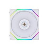 Lian Li UNI ファン TL 120 リバースブレード LCP ファンブレード カスタマイズ照明 ホワイト シングルパック コントローラーなし (12RTL1W.US)
