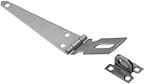 Stanleyハードウェア912 6 "固定Stapleヒンジ留め金noネジでPlain Steel