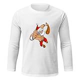 面白い Tシャツ お祭りプリント おもしろ 長袖 メンズ ボタン 耐久性 カジュアル イージーケア ストリートホームウェア プリント Tシャ