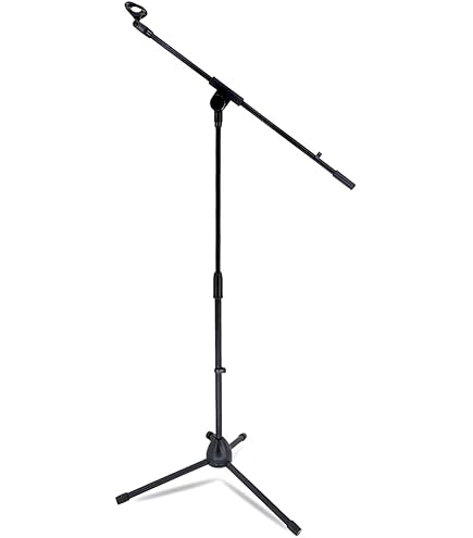 スタンド　マイク Amazon | マイクスタンド マイクホルダー ブーム付 伸縮角度自由