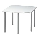 オフィスコム 90度コーナーデスク 幅920×奥行920×高さ700mm ホワイト OF-LWRC-70-WH