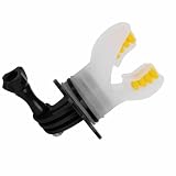 水中カメラマウント サーフィンダイビングスキー 5点セット カメラ口バイト マウント for Gopro Hero9/Hero8/Hero7/Hero6/Hero5/Hero4/Hero3 スポーツカメラ アクションカメラ水中マウンド (イエロー)