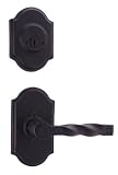 Weslock 07402--N1SL2D Castletown Interior Entry Handle, Oil-Rubbed Bronze [並行輸入品]