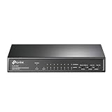 TP-LINK 9ポート 10/100Mbps デスクトップスイッチ 8 PoE+ポート搭載 TL-SF1009P UN