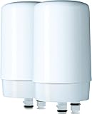Brita On Tap Faucet Water Filter System Replacement Filters, White, 2 Count [並行輸入品]