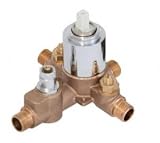 Aquabrass 1 / 2 " Presureバランスバルブforタブ&シャワー – ポリッシュクローム