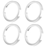 4個入り ハブリング ツバ付き HUB CENTRIC RING 73.1mm/60.1mm アルミ製