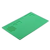 Perfk 作業マット　BGA用　スマホ　電子機器修理　デスク　はんだ付けマット　断熱　メンテナンス　シリコン　緑